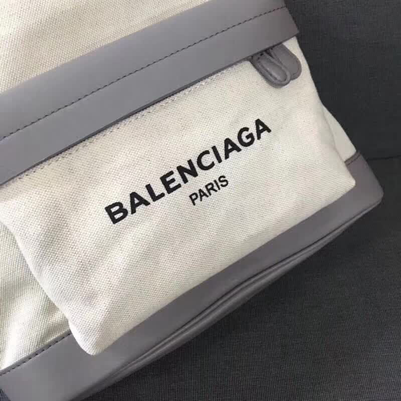 BALENCIAG巴黎世家 專櫃同步升級版 最新系列 Le Dix Money 帆布配牛皮 雙肩包 大號  BL1461